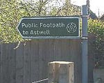 The footpath to Astwell