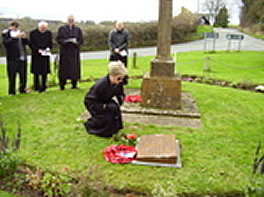 sherry at the memorial