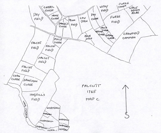 Map C - Falcutt 1765